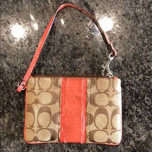 Coach wristlet